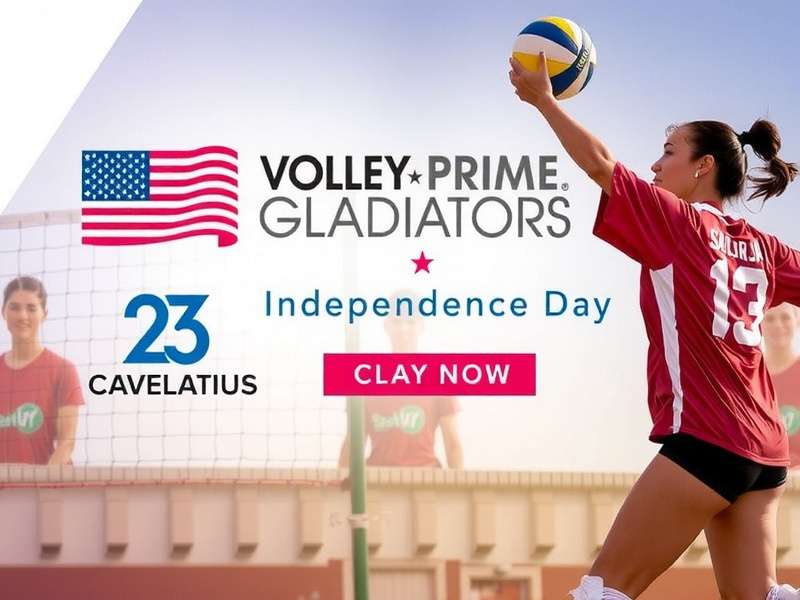 Volley Prime Gladiators - Independence Day Challenge 2024 Volley Prime Gladiators Independence Day Event